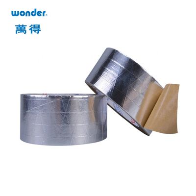 Tape foil aluminium tahan penuaan 2 inci tahan air konduktif