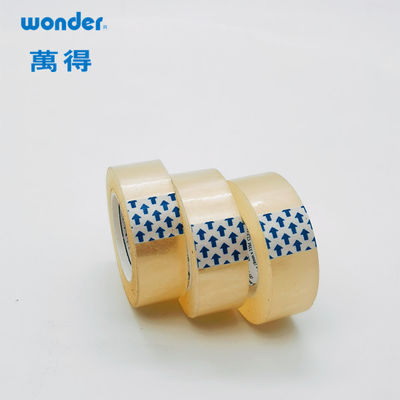 Penggunaan Kantor BOPP Tape Stationery 33m Lenth Water Based Adhesive