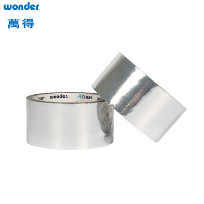 Tepi perbaikan aluminium foil tahan panas, Acrylic Adhesive Aluminium Pipe Tape