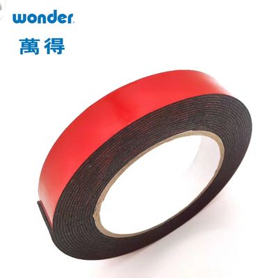 BSCI Approval Adhesive Backed Foam Tape, Double Sided PE Foam Tape 200m Panjang