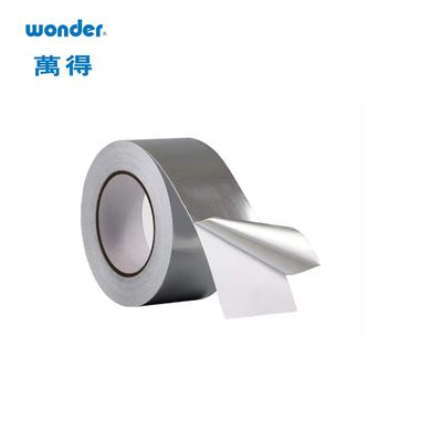 Tepi aluminium tahan kelembaban dengan suhu tinggi, Tape roll aluminium perak