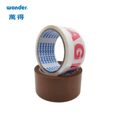 Low Noise BOPP Packing Tape 0.065mm Air Based Offer Printed