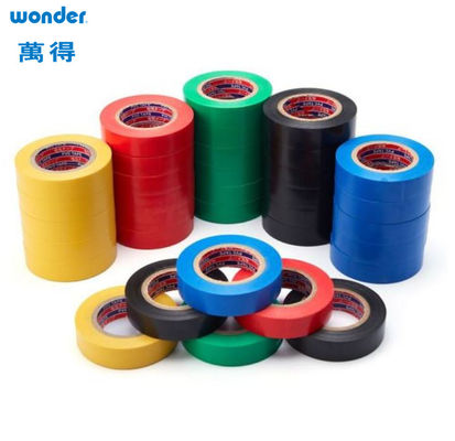 Flame Retardant PVC Adhesive Tapes Tape PVC Hitam 50mm UL Certified