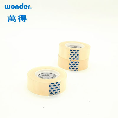 Penggunaan Sekolah BOPP Tape Stationery 3 Inch Box Packing Adhesive Berbasis Air