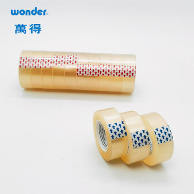 Sekolah Menggunakan Kaos Tape BOPP Self-Adhesive Brown, Kothak Kemasan Tepi Ketebalan 0,038mm