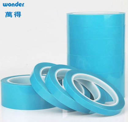 Karet dasar Wonder PVC pita perekat Biru Masking perekat tahan suhu tinggi