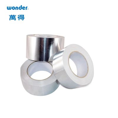 Dekoratif Waterproof Aluminium Foil Adhesive Sealing Tape Lebar 48mm