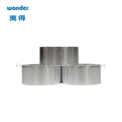 Tepi foil aluminium tanpa lapisan ketebalan 0,108mm Penggunaan kulkas
