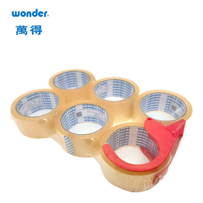Easy Type Sticky Adhesive Tape Cutter Dispenser Pengemasan Umum
