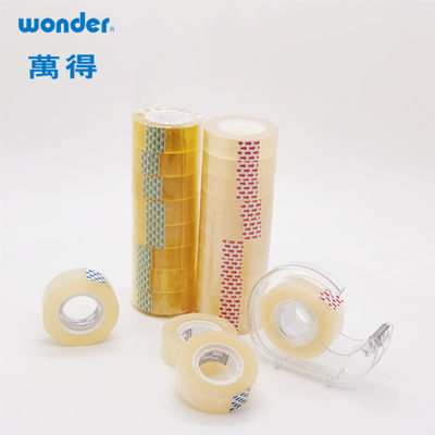 ECO-Friendly BOPP Stationery Tape for Long-lasting Bonding (Tape BOPP yang ramah lingkungan untuk bahan kertas untuk pengikat jangka panjang)