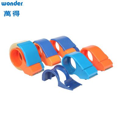 PP Plastik Easy Tape Cutter, ISO Dispenser Sertifikasi Pita Dengan Cutter