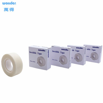 BOPP Matte Finish Invisible Tape, Label Mudah Tear Tape Pengemasan