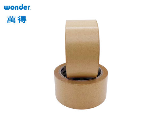 Hotmelt Base Brown Tape Paper Roll, Kotak Sealing Paper Paket Tape