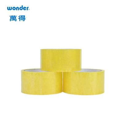 Tape perekat berbasis pelarut, pita kemasan bening lebar 18mm