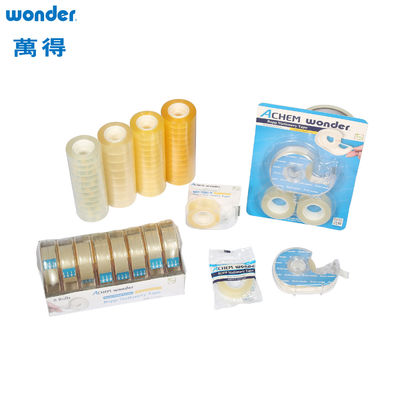 Super Clear BOPP Stationery Tape Untuk Membungkus Hadiah dan Pembungkusan Karya Seni