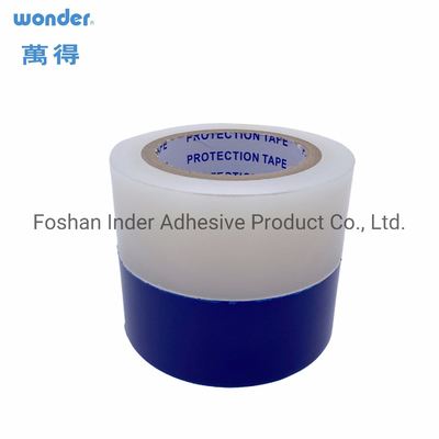 Transparent Protective Adhesive Tape with Removable Adhesive and Chemical Resistance for Construction and Painting